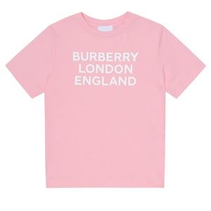Burberry kids pink t shirt